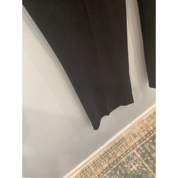 Talbots Womens Signature Wide Leg Pants Size 10 Petites 10P Black Work Career - Picture 9 of 10